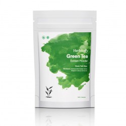 Herbilogy Green Tea (Daun Teh Hijau) Extract Powder 100g