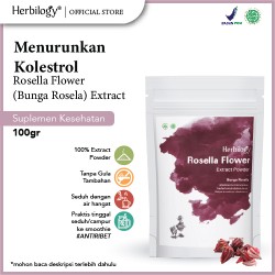 Herbilogy Hibiscus flower (Rosella) Extract Powder 100g