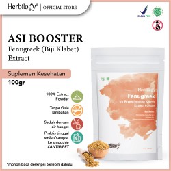 Herbilogy Fenugreek (Biji klabet) Extract Powder 100g